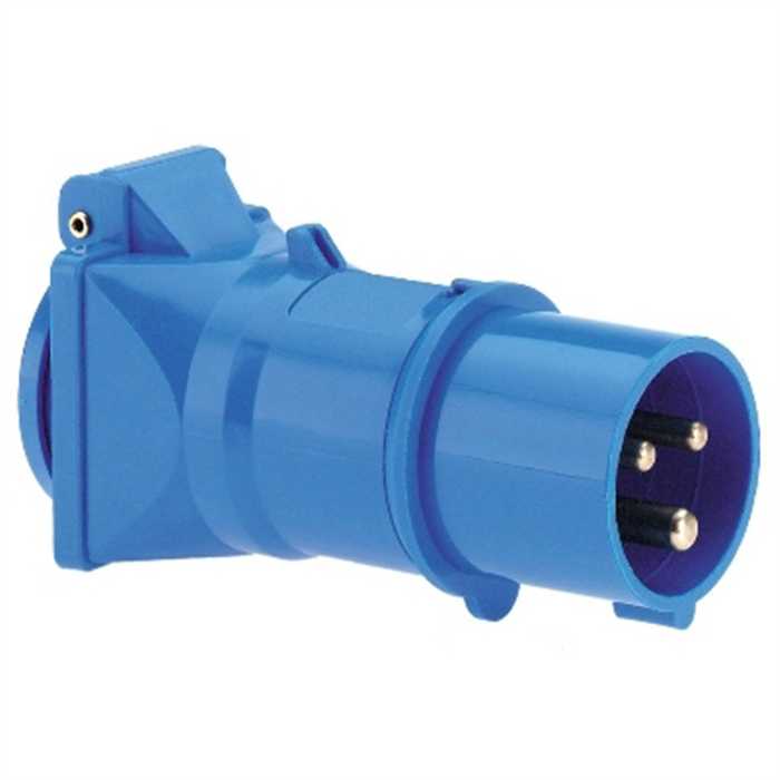 ADAPTATEUR CEE 16A 3P VERS 16A 2P+T 230V ADAPTATEUR CEE 16A 3P VERS 16A 2P+T 230V