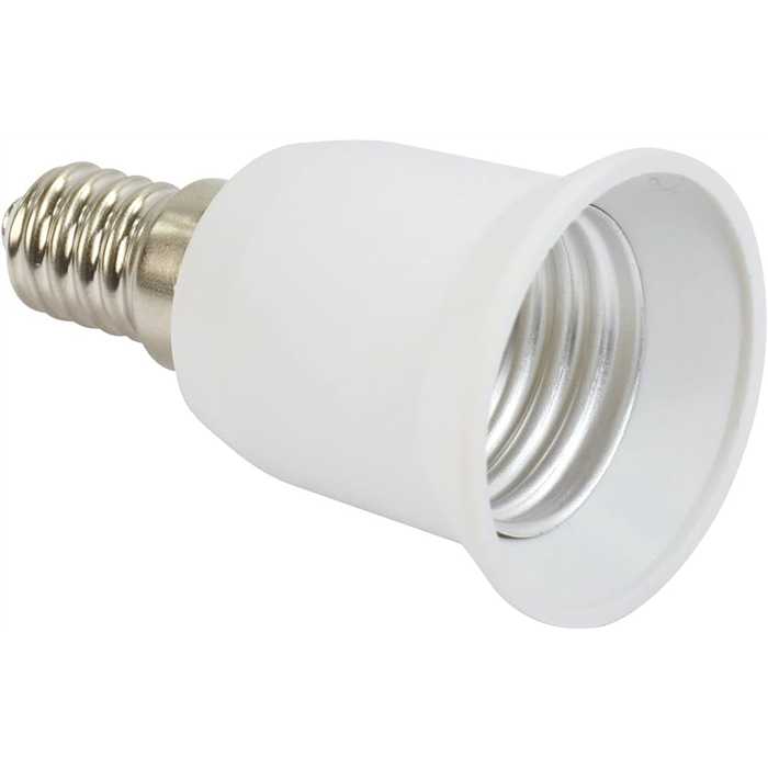 ADAPTATEUR E14 VERS E27 ADAPTATEUR E14 VERS E27
