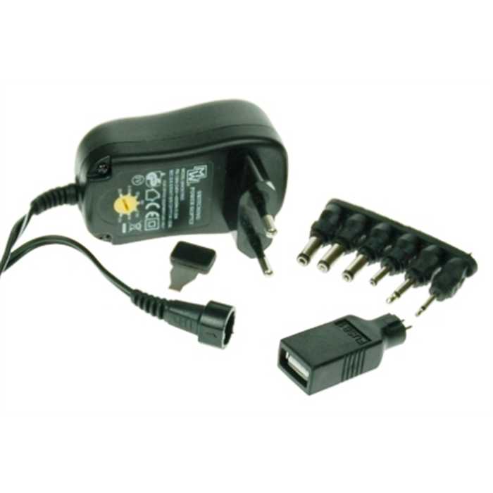 ALIMENTATION A DECOUPAGE 3-12V 1500MA 18W A ENFICHER ALIMENTATION A DECOUPAGE 3-12V 1500MA 18W A ENFICHER