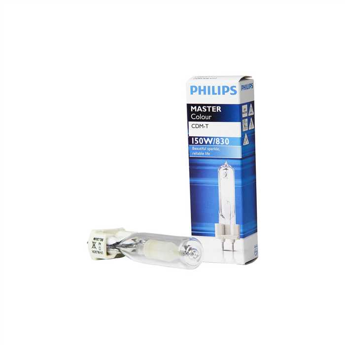 AMPOULE A DECHARGE CDM-T "MASTER COLOUR" G12 150W 830 AMPOULE A DECHARGE CDM-T "MASTER COLOUR" G12 150W 830