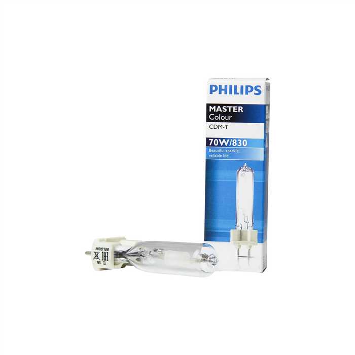AMPOULE A DECHARGE CDM-T "MASTER COLOUR" G12 70W 830 AMPOULE A DECHARGE CDM-T "MASTER COLOUR" G12 70W 830