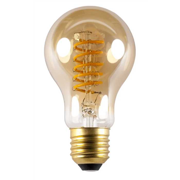 AMPOULE LED A60 FILAMENT SPIRALE E27 5W 822 AMBRE DIM AMPOULE LED A60 FILAMENT SPIRALE E27 5W 822 AMBRE DIM