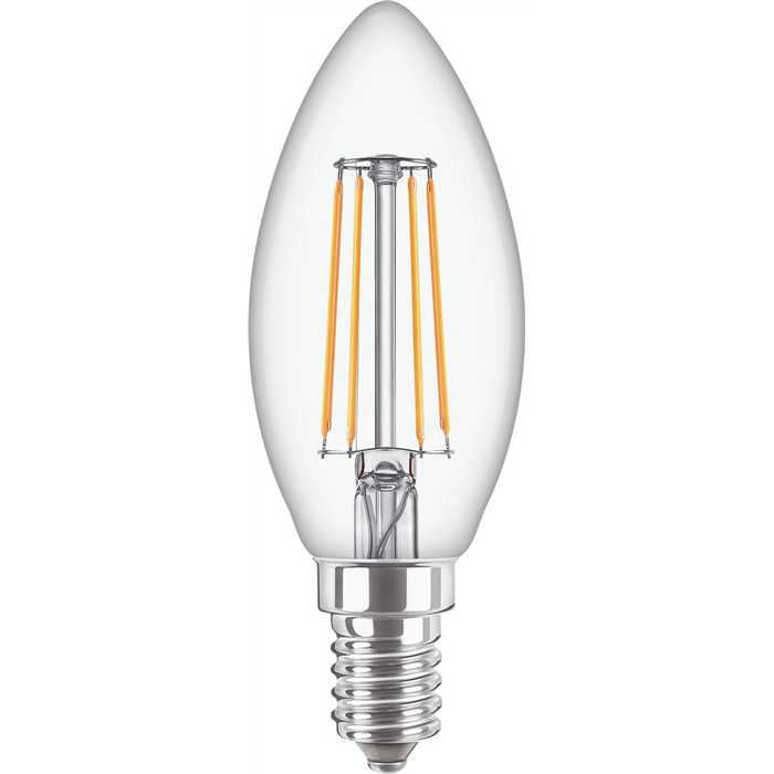 AMPOULE LED B35 "LEDCANDLE" FILAMENT E14 4,3W 827 CLAIR AMPOULE LED B35 "LEDCANDLE" FILAMENT E14 4,3W 827 CLAIR