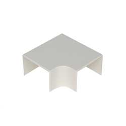 ANGLE PLAT BLANC GOULOTTE 40X20/30/40
