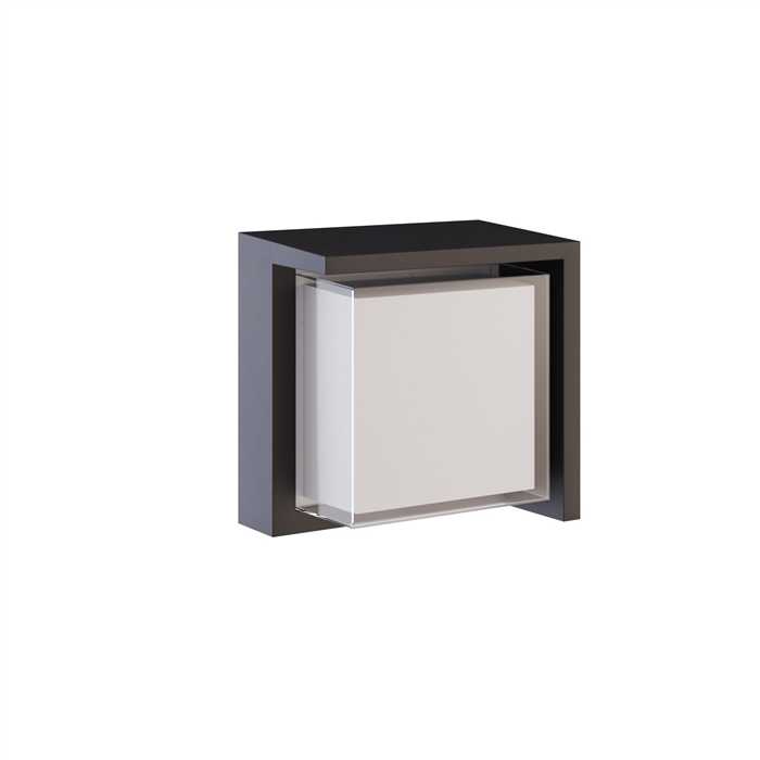 APPLIQUE LED "BLIS SQUARE" 15W CCT NOIR IP65 APPLIQUE LED "BLIS SQUARE" 15W CCT NOIR IP65