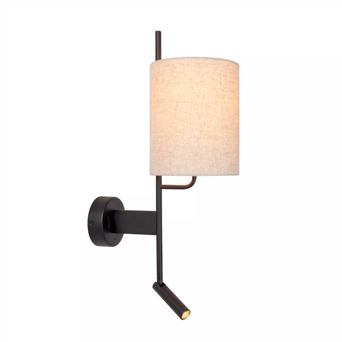 APPLIQUE "MAGIC" E27 + 3W NOIR/LIN +INTERRUPTEUR +USB APPLIQUE "MAGIC" E27 + 3W NOIR/LIN +INTERRUPTEUR +USB