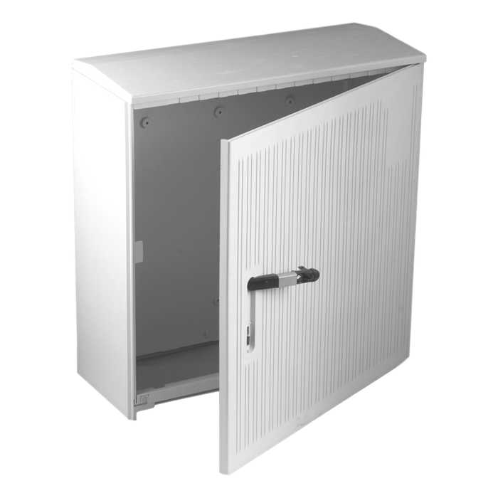 ARMOIRE DE TROTTOIR DIN 1 PORTE RAYEE IP44 ARMOIRE DE TROTTOIR DIN 1 PORTE RAYEE IP44