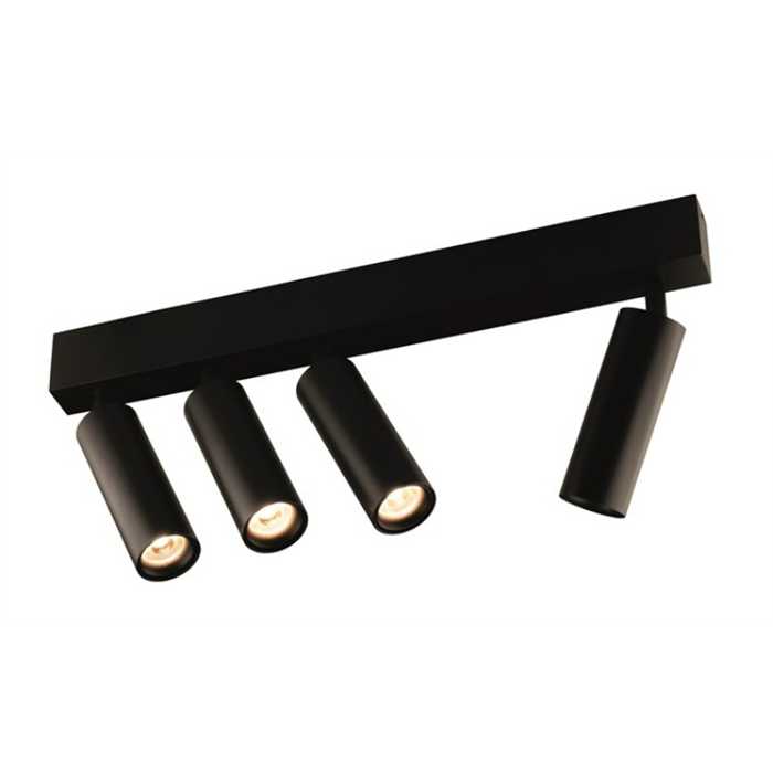 BARRE DE SPOT LED "LOPAL" 4X4,5W 927 NOIR DIM BARRE DE SPOT LED "LOPAL" 4X4,5W 927 NOIR DIM