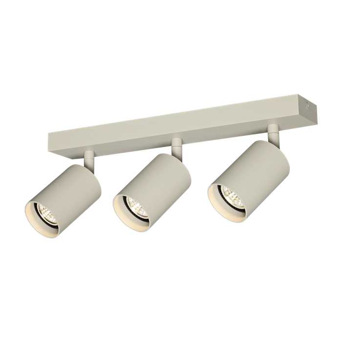 BARRE DE SPOT "TABOO" 3XGU10 BEIGE BARRE DE SPOT "TABOO" 3XGU10 BEIGE
