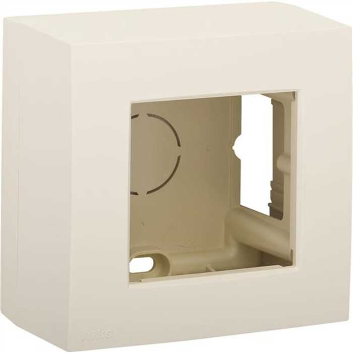 BOITE APPARENTE SIMPLE CREME BOITE APPARENTE SIMPLE CREME