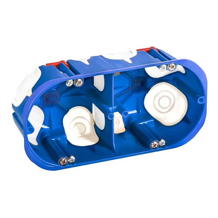 BOITE D'ENCASTREMENT CLOISONS CREUSES 2 COURONNE BOITE D'ENCASTREMENT CLOISONS CREUSES 2 COURONNE