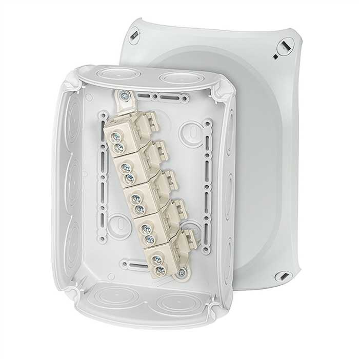 BOITE DE DERIVATION 4-10MM² AVEC BORNIER BOITE DE DERIVATION 4-10MM² AVEC BORNIER