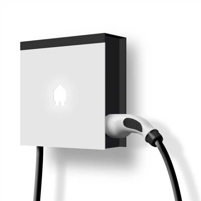 BORNE DE RECHARGE EV WALL HOME 3F 22KW BL AVEC CABLE 8M BORNE DE RECHARGE EV WALL HOME 3F 22KW BL AVEC CABLE 8M