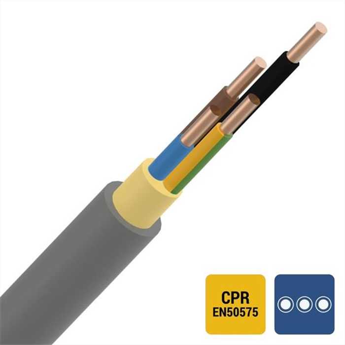 CABLE D'INSTALLATION XVB-CCA 4G4 GRIS B500 CABLE D'INSTALLATION XVB-CCA 4G4 GRIS B500