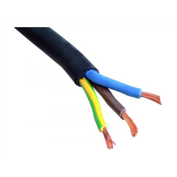 CABLE DE RACCORDEMENT CTMB H07RN-F ECA 3G4 NOIR B500 CABLE DE RACCORDEMENT CTMB H07RN-F ECA 3G4 NOIR B500