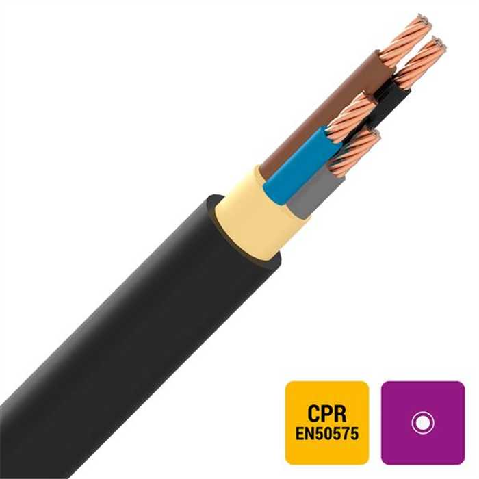 CABLE ENERGIE BASSE TENSION EXVB-ECA 4X25 NOIR B500 CABLE ENERGIE BASSE TENSION EXVB-ECA 4X25 NOIR B500