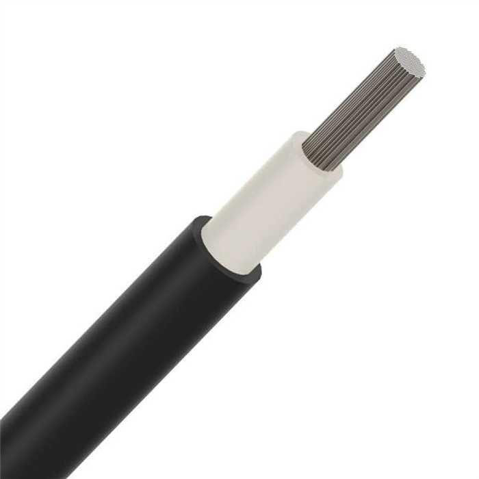CABLE SOLAR TUV NOIR 6MM² CCA CABLE SOLAR TUV NOIR 6MM² CCA