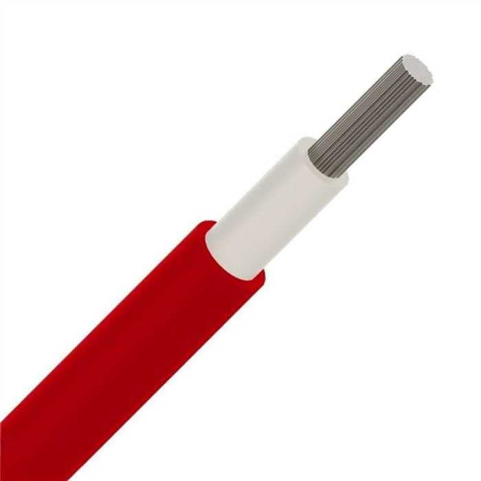 CABLE SOLAR TUV ROUGE 4MM² CCA CABLE SOLAR TUV ROUGE 4MM² CCA