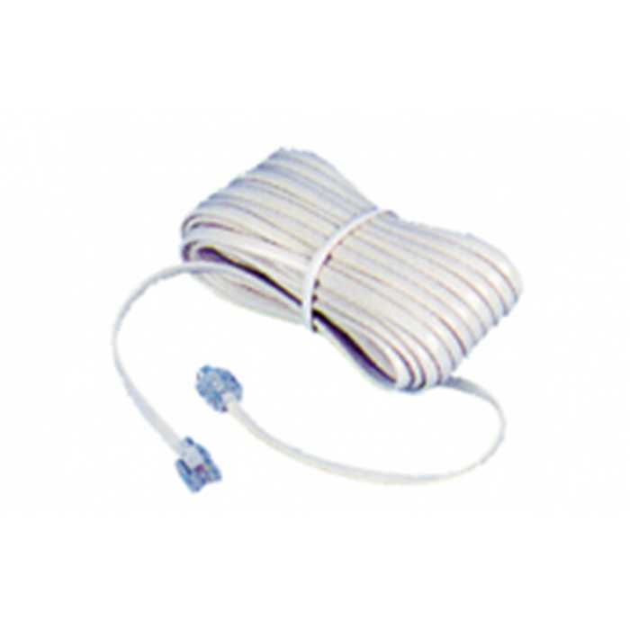 CABLE TELEPHONIQUE RJ14 6/4 5M CABLE TELEPHONIQUE RJ14 6/4 5M