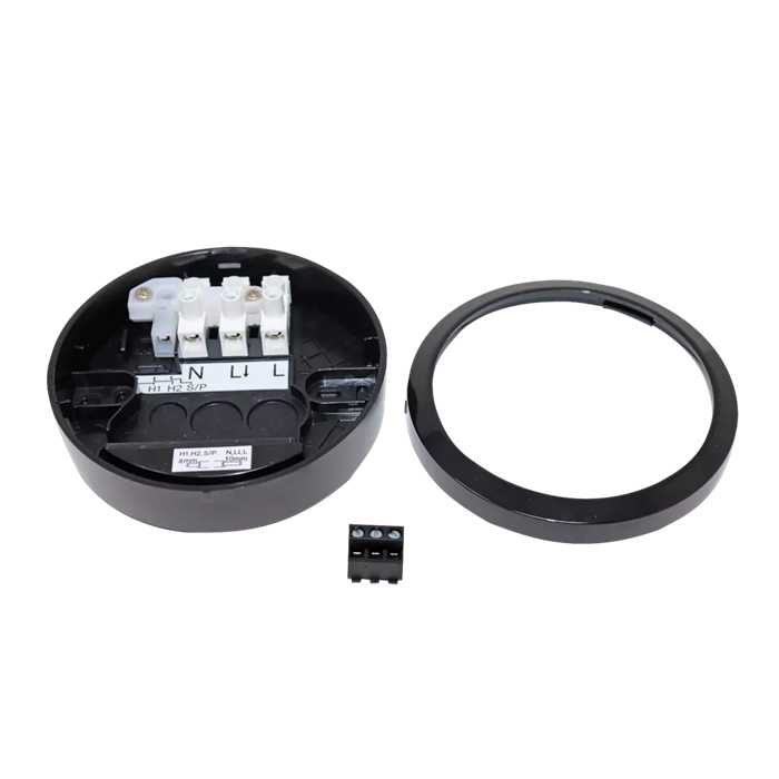 CADRE NOIR POUR DETECTEUR "LUXA 103 S360" CADRE NOIR POUR DETECTEUR "LUXA 103 S360"