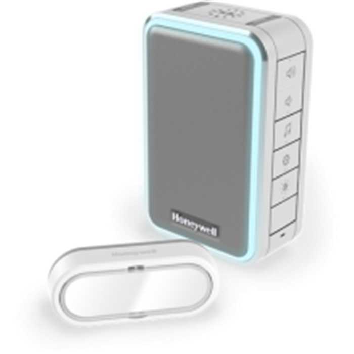 CARILLON SANS FIL + BOUTON-POUSSOIR BLANC 150M CARILLON SANS FIL + BOUTON-POUSSOIR BLANC 150M