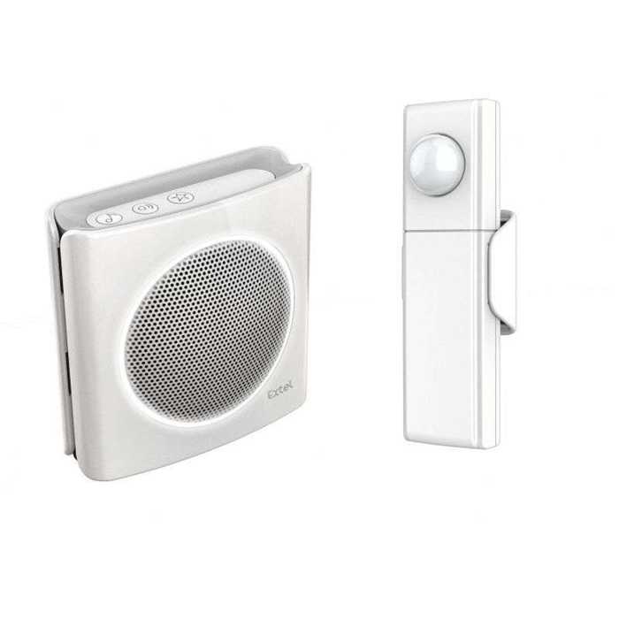 CARILLON SANS FIL "DIBI MOOV" AVEC DETECTEUR BLANC 200M CARILLON SANS FIL "DIBI MOOV" AVEC DETECTEUR BLANC 200M