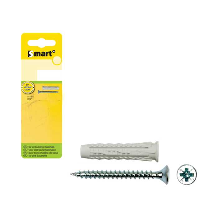 CHEVILLE XUP 6X30 + VIS TF 4,5X40 (15PC) CHEVILLE XUP 6X30 + VIS TF 4,5X40 (15PC)