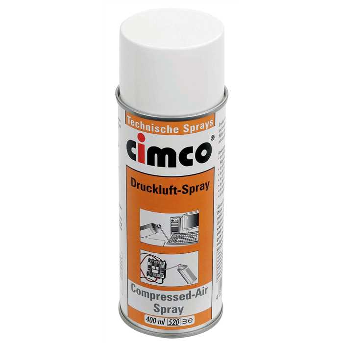 CIMCO AEROSOL A AIR COMPRIME 400ML CIMCO AEROSOL A AIR COMPRIME 400ML