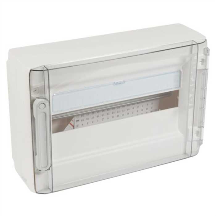 COFFRET APPARENT "XL³ 125" 1 RANGEE 18 MODULES IP40 COFFRET APPARENT "XL³ 125" 1 RANGEE 18 MODULES IP40