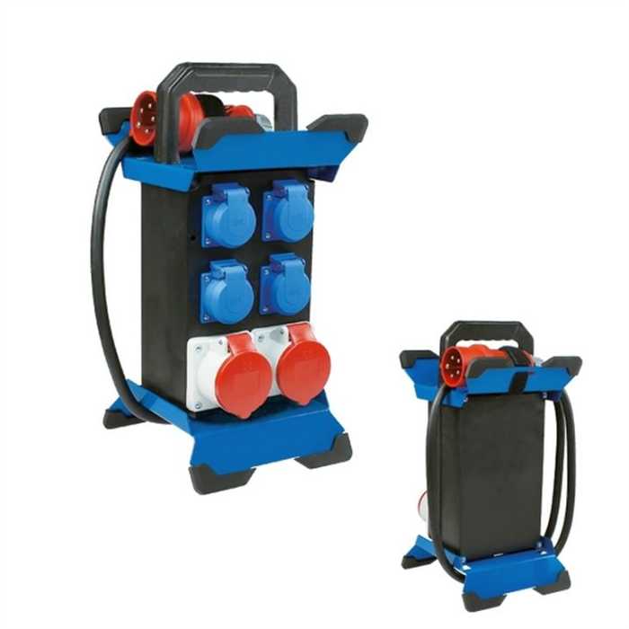 COFFRET DE CHANTIER STECKY 11 5P 16A - SORTIE 4X 230V - 2X CEE 5P 16A COFFRET DE CHANTIER STECKY 11 5P 16A - SORTIE 4X 230V - 2X CEE 5P 16A