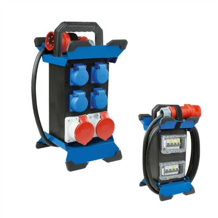 COFFRET DE CHANTIER STECKY 12 5P 32A - SORTIE 4X 230V - 2X CEE 5P 16A COFFRET DE CHANTIER STECKY 12 5P 32A - SORTIE 4X 230V - 2X CEE 5P 16A