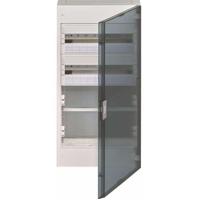 COFFRET MULTIMEDIA VEGA AVEC PORTE TRANSPARENTE 4R. - 72 M. COFFRET MULTIMEDIA VEGA AVEC PORTE TRANSPARENTE 4R. - 72 M.