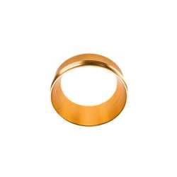 COLLERETTE INTERIEUR SPOT "TUBE MICRO" DORE