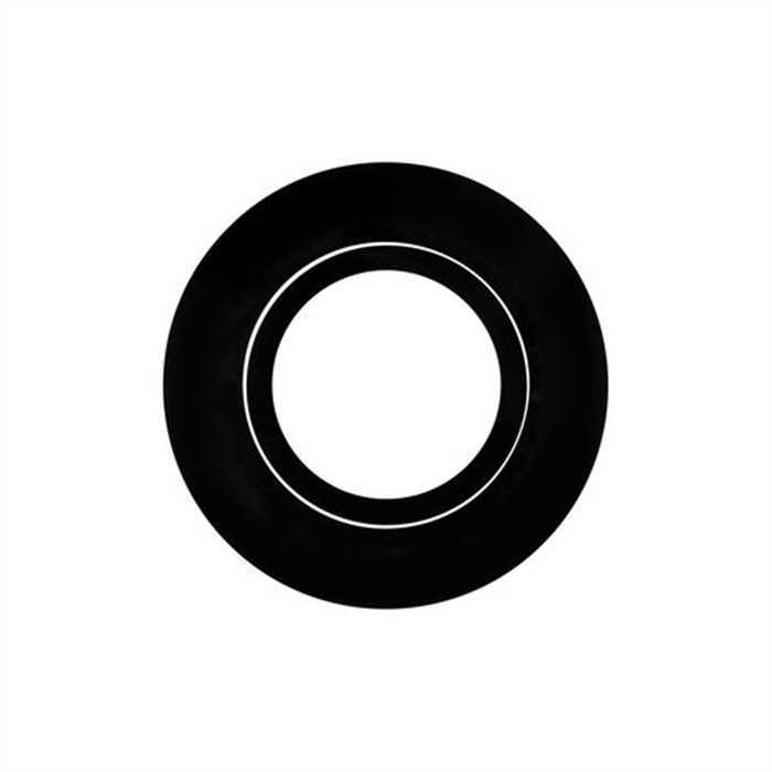 COLLERETTE SPOT "LED'UP UNIVERSAL" RONDE ORIENTABLE NOIR COLLERETTE SPOT "LED'UP UNIVERSAL" RONDE ORIENTABLE NOIR