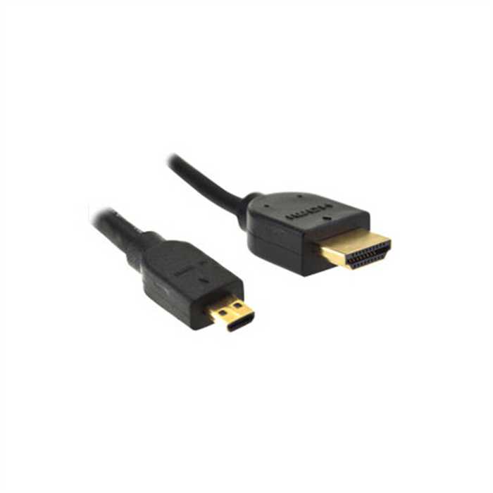 CORDON HDMI-A MALE/MICRO HDMI MALE 1,5M CORDON HDMI-A MALE/MICRO HDMI MALE 1,5M