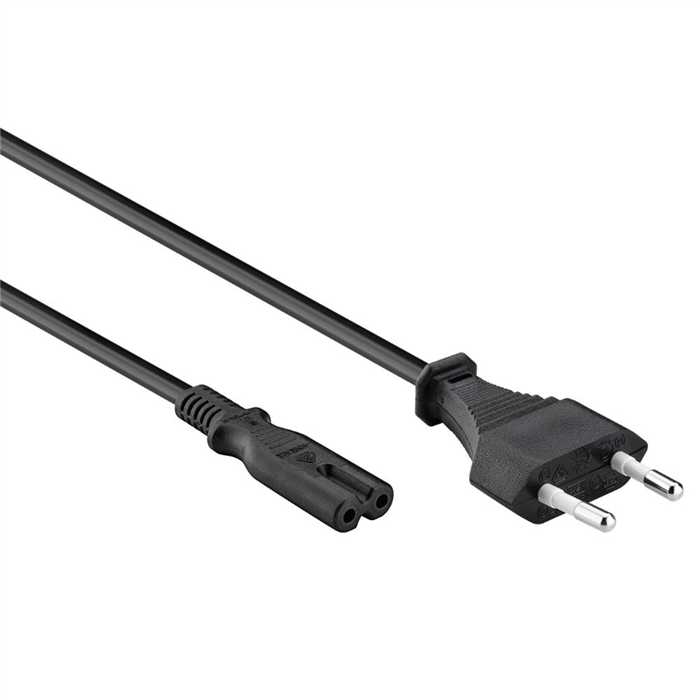 CORDON SECTEUR 2G0,75 2P+T/C7 2P FEMELLE NOIR 2M CORDON SECTEUR 2G0,75 2P+T/C7 2P FEMELLE NOIR 2M