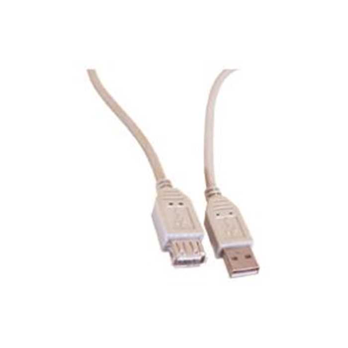 CORDON USB A MALE/USB A FEMELLE 1,80M CORDON USB A MALE/USB A FEMELLE 1,80M