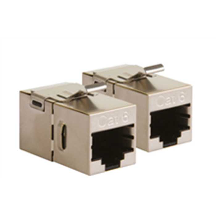 COUPLEUR RJ45 CAT.5E/6 (2PC) COUPLEUR RJ45 CAT.5E/6 (2PC)