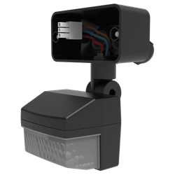 DETECTEUR DE MOUVEMENT "THELEDA" NOIR 180° 12M IP65