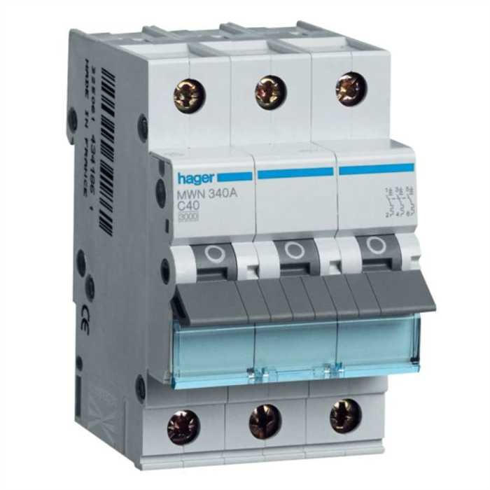 DISJONCTEUR 3KA 3P 16A 3M COURBE C DISJONCTEUR 3KA 3P 16A 3M COURBE C