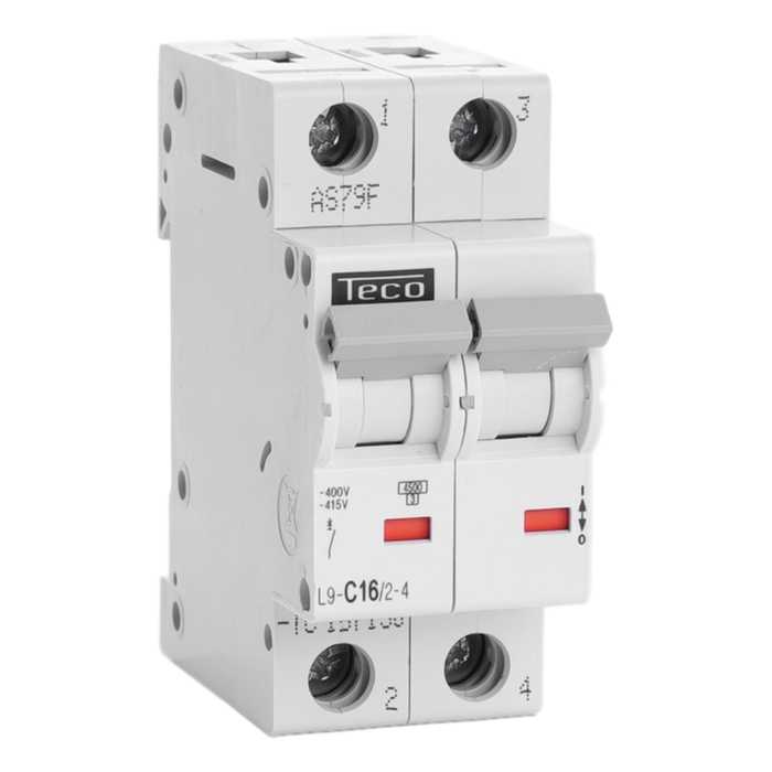 DISJONCTEUR TC 2P 16A 4,5KA COURBE C DISJONCTEUR TC 2P 16A 4,5KA COURBE C
