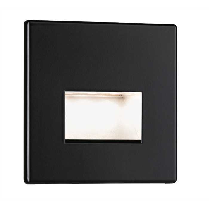 ENCASTRE MURAL LED "EDGE QUADRO" 1,2W 827 NOIR ENCASTRE MURAL LED "EDGE QUADRO" 1,2W 827 NOIR