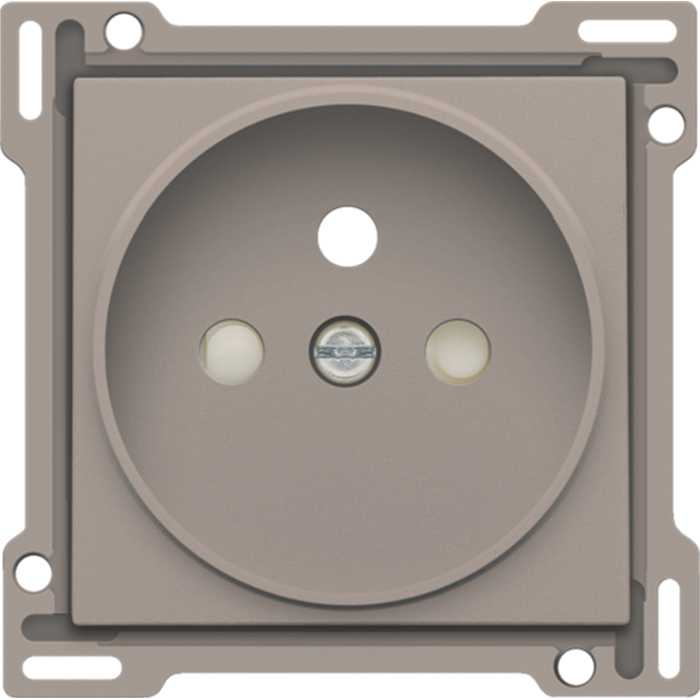 ENJOLIVEUR PRISE 2P+T SECURITE 21MM BRONZE ENJOLIVEUR PRISE 2P+T SECURITE 21MM BRONZE