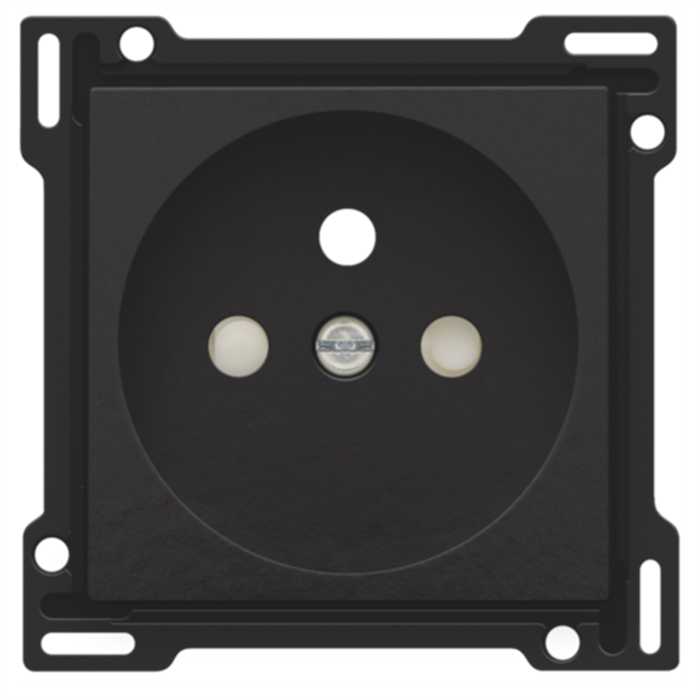 ENJOLIVEUR PRISE 2P+T SECURITE 28,5MM NOIR SATINE ENJOLIVEUR PRISE 2P+T SECURITE 28,5MM NOIR SATINE