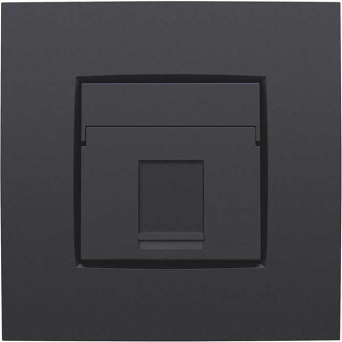 ENJOLIVEUR RJ11/RJ45 ANTHRACITE ENJOLIVEUR RJ11/RJ45 ANTHRACITE