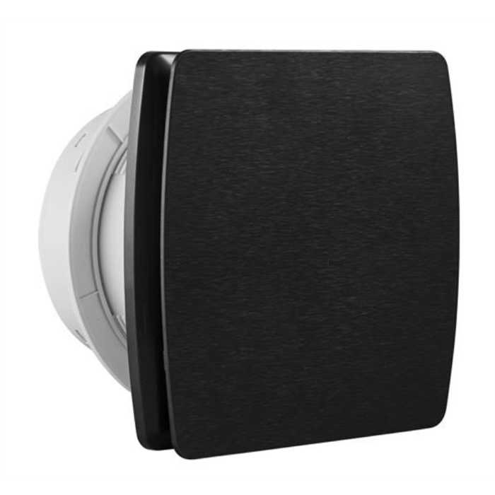 EXTRACTEUR SALLE DE BAIN 230V 12W NOIR D100MM EXTRACTEUR SALLE DE BAIN 230V 12W NOIR D100MM
