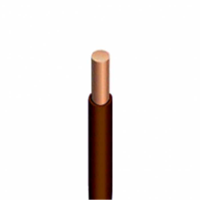 FIL D'INSTALLATION VOB H07V-U ECA 2,5 MM² BRUN R100 FIL D'INSTALLATION VOB H07V-U ECA 2,5 MM² BRUN R100