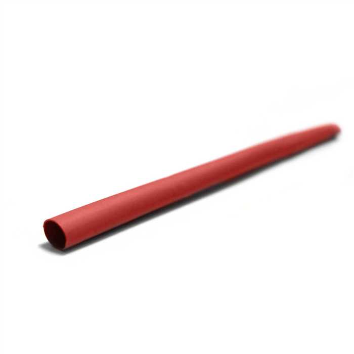 GAINE THERMO ROUGE 1M - ET100 - 4,8MM - 2:1 GAINE THERMO ROUGE 1M - ET100 - 4,8MM - 2:1