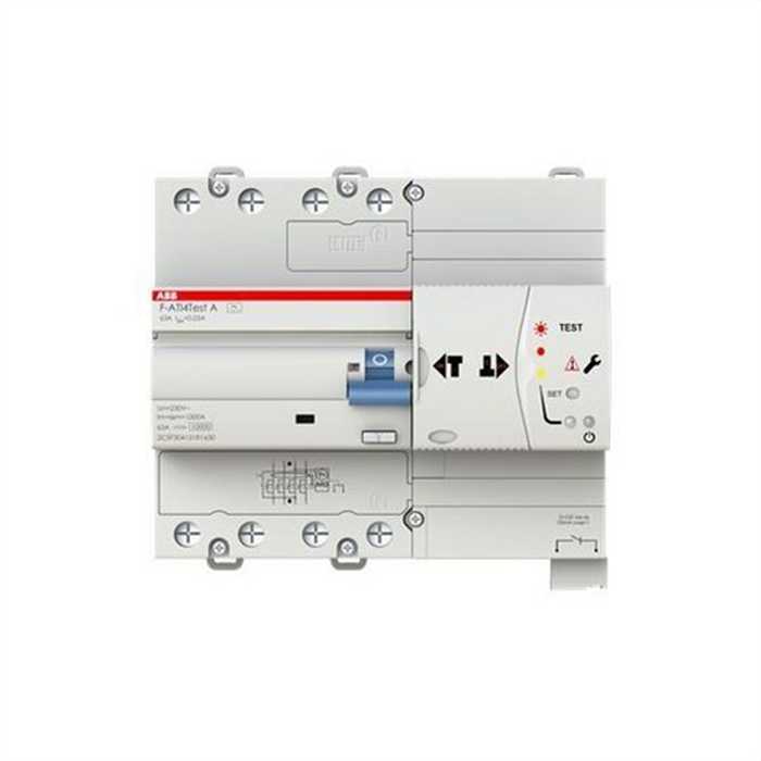 INTERRUPTEUR DIFFERENTIEL 4P 63A 30MA AVEC AUTO-TEST ET REENCLENCHEMENT AUTO INTERRUPTEUR DIFFERENTIEL 4P 63A 30MA AVEC AUTO-TEST ET REENCLENCHEMENT AUTO