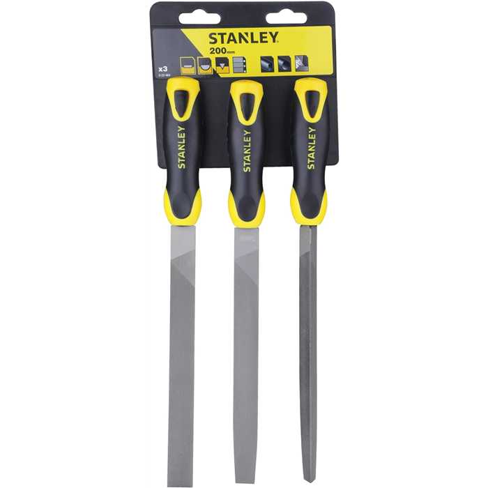 JEU 3 LIMES DEMI-DOUCES 150MM JEU 3 LIMES DEMI-DOUCES 150MM